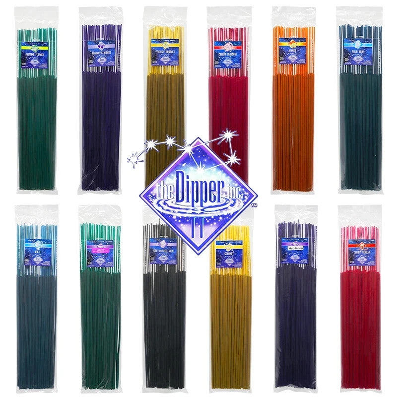 The Dipper 19" Jumbo Incense Sticks – 50 Sticks | Choose Your Scent