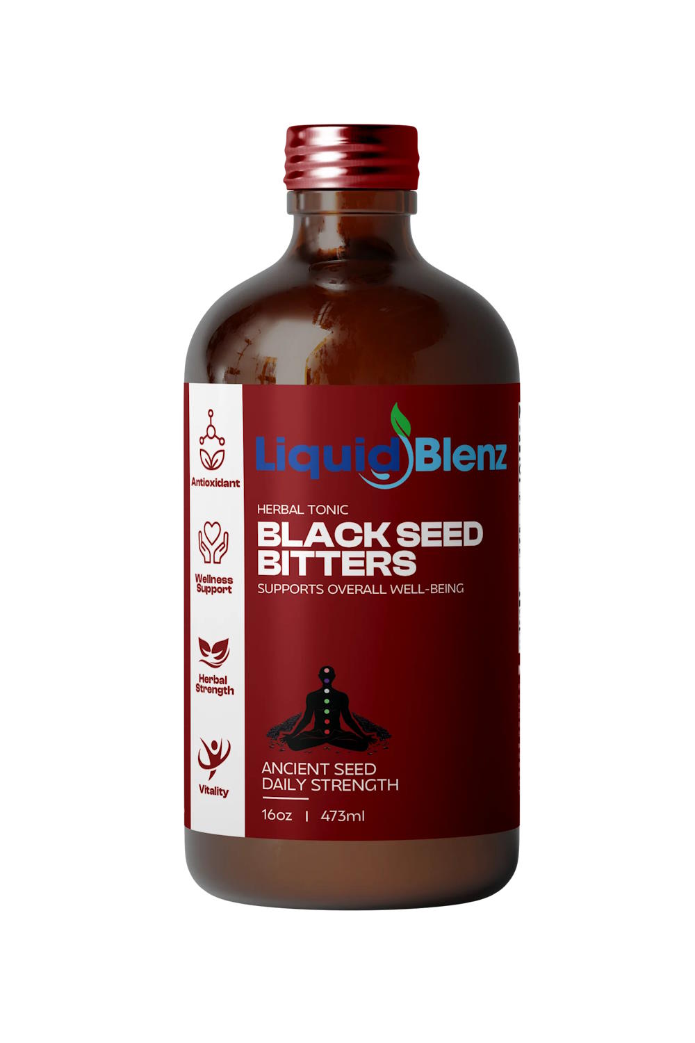 Black Seed Bitters with Moringa & Turmeric